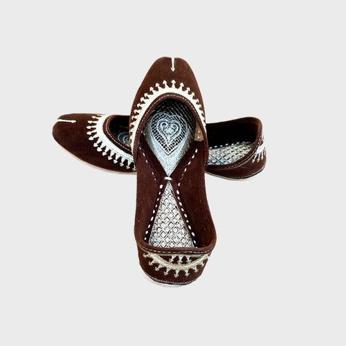 Punjabi Jutti - Zari Khussa for Women