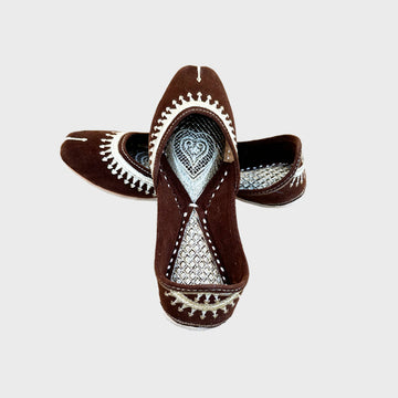 Punjabi Jutti - Zari Khussa for Women