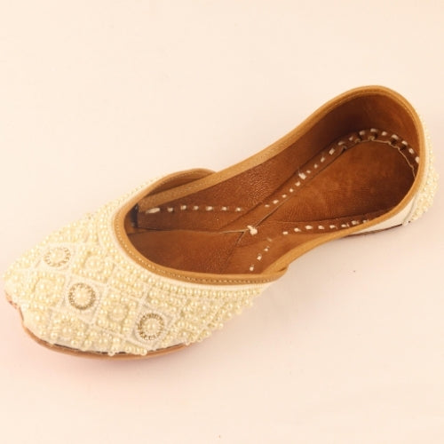 Upper Pearl White Raw Silk KPWP1015