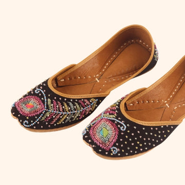 Upper Raw Silk Black KBPC1012