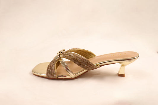 Bow Embellished Heels
