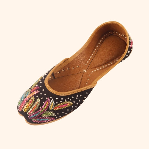 Upper Black Raw Silk KBCW1014