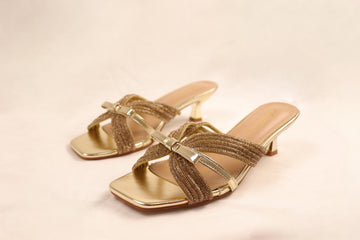 Bow Embellished Heels