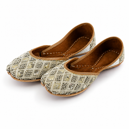 Upper White Raw Silk Sole KSSW1013