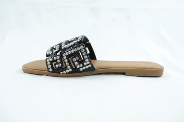 Geometric Black Crystal Slide