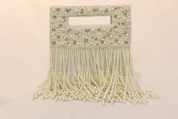 Pearl Fringe Handbag