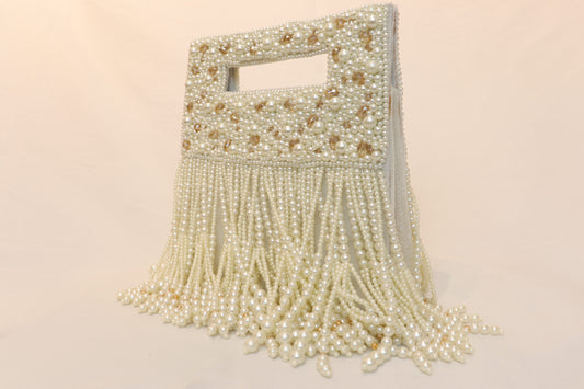 Pearl Fringe Handbag
