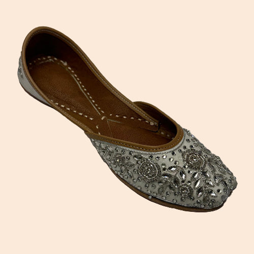 Upper White Raw Silk KKWS1022