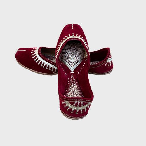 Punjabi Jutti - Zari Khussa for Women