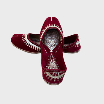 Punjabi Jutti - Zari Khussa for Women