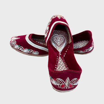 Punjabi Jutti - Zari Khussa for Women