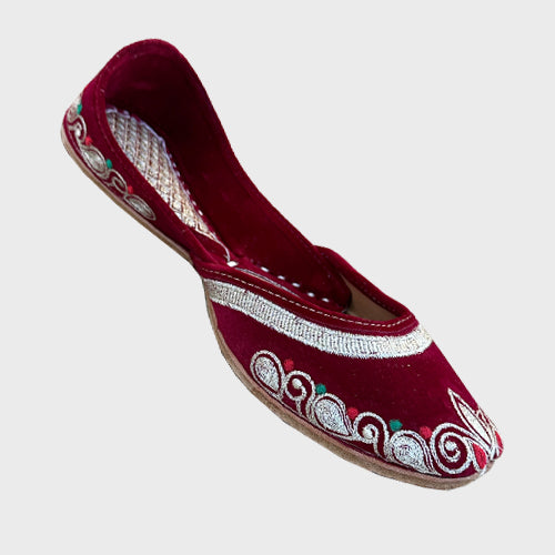 Punjabi Jutti - Zari Khussa for Women